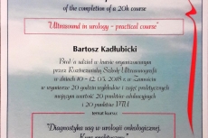 Certyfikat-Bartosz-Kadlubicki-ultrasound-in-urology